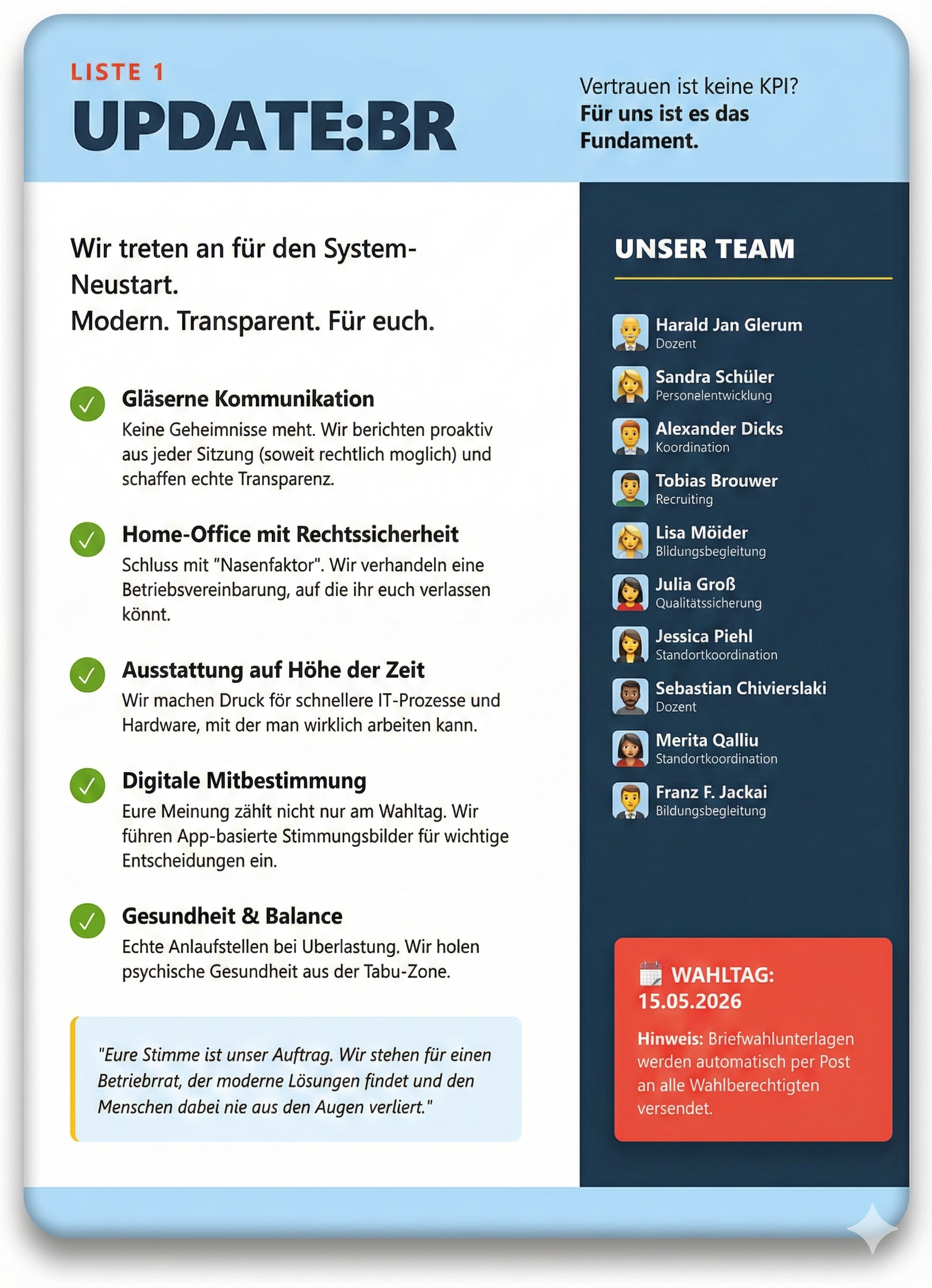 Flyer Vorschau